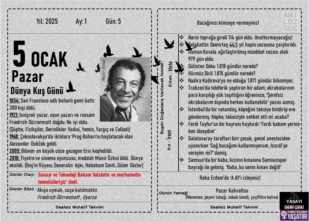 Dünya Kuş Günü 1